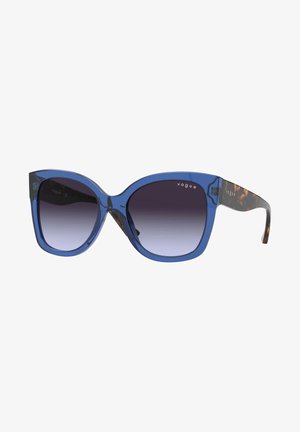 Sunglasses - transparent blue