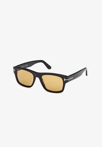 Selezionato, shiny black / brown