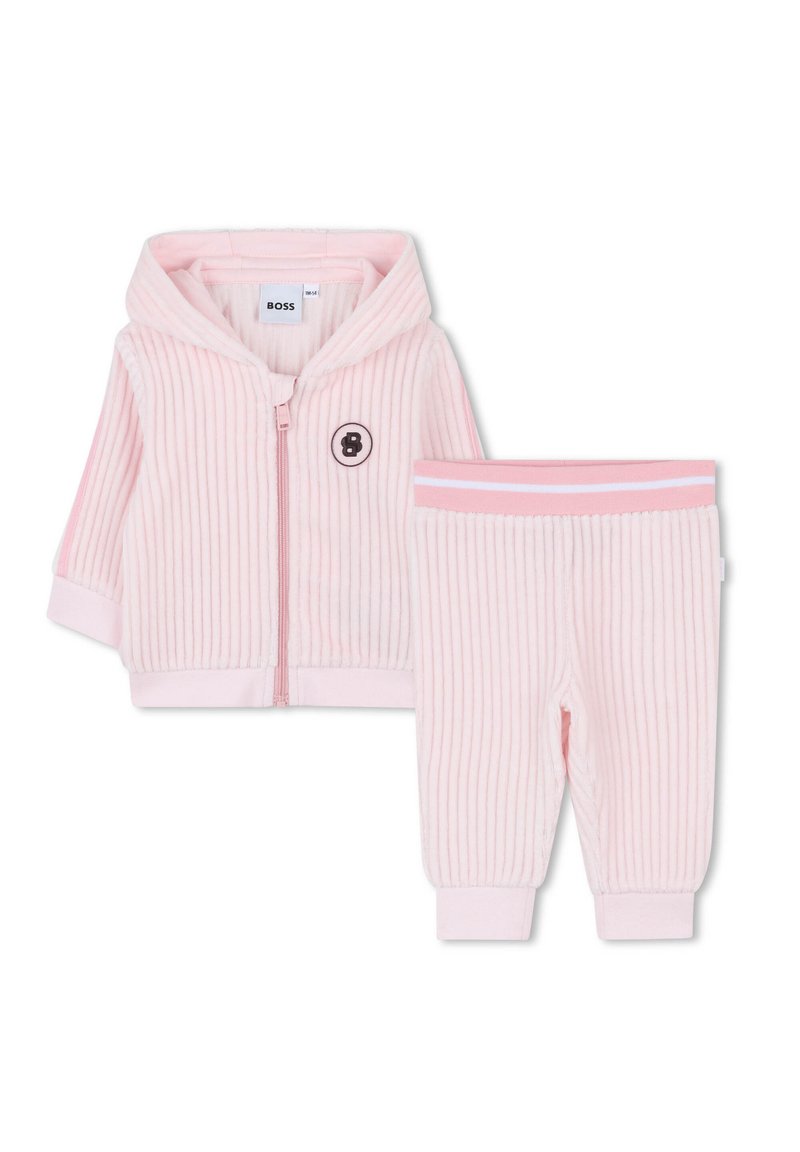 BOSS Kidswear Φόρμα - pink  pale
