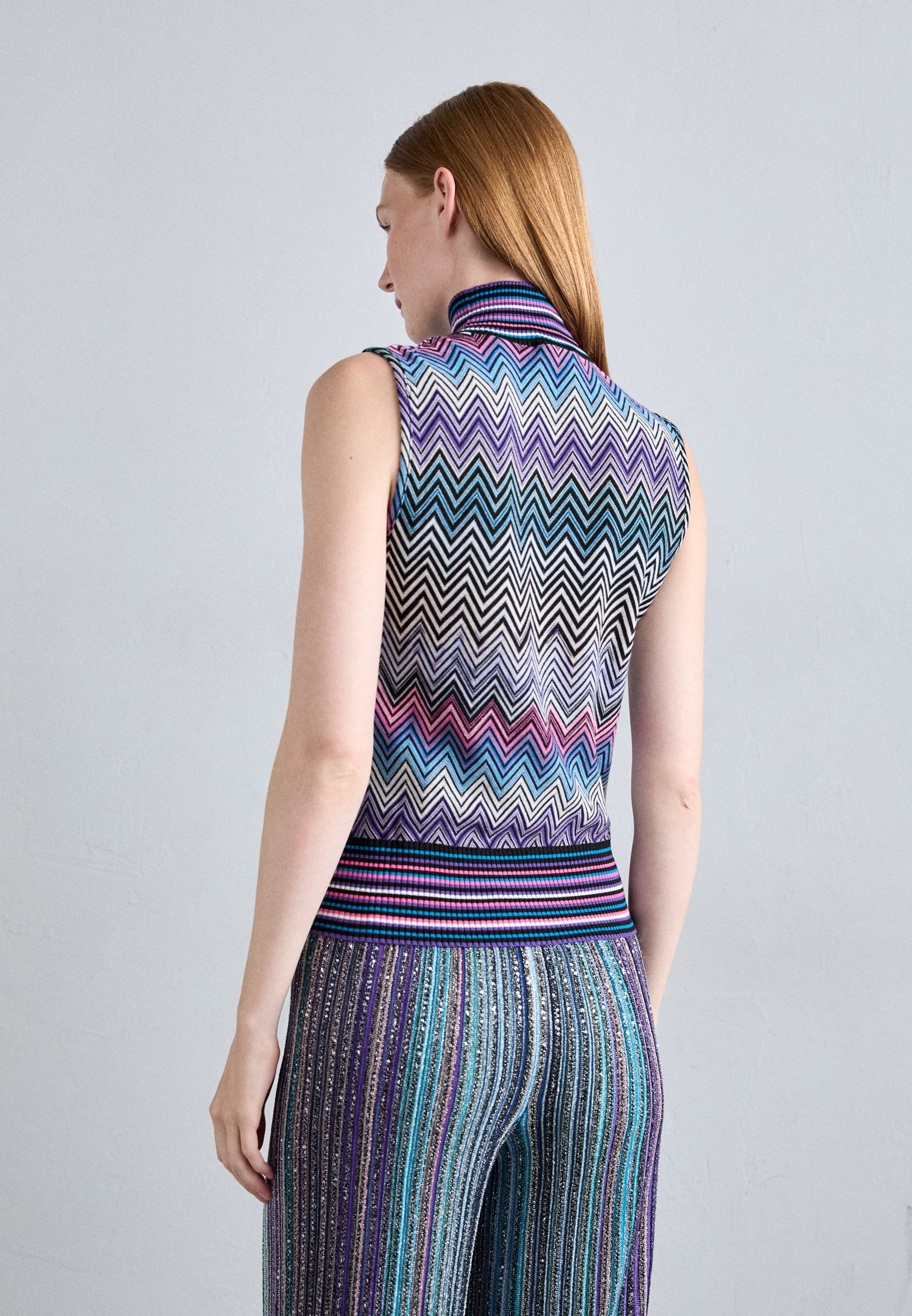 Missoni Top - multicolor/purple/turquoise/pink/multi