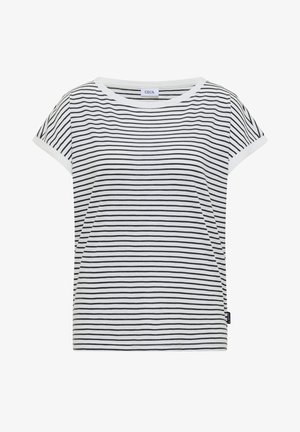 Cecil, T-SHIRT MIT BOAT NECK UND STREIFEN - T-shirt print - palm breeze green