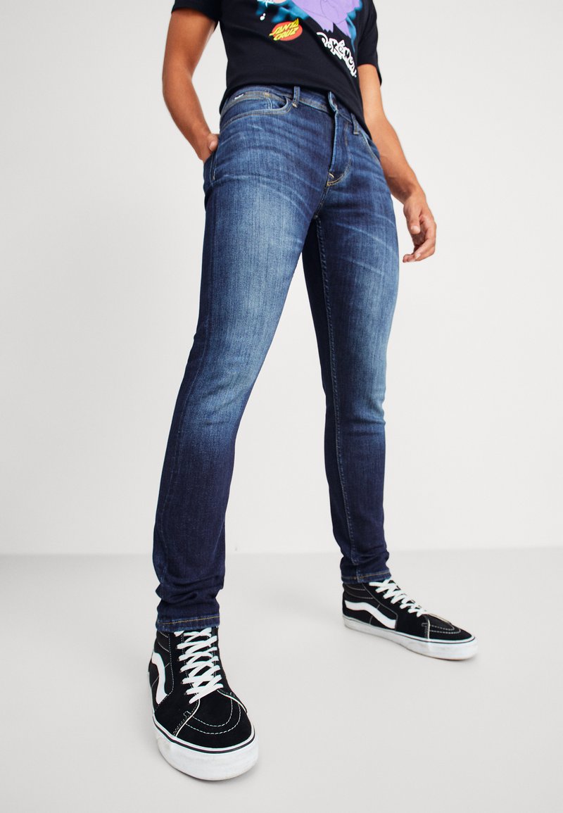 Pepe Jeans HATCH REGULAR Jeans Skinny Fit denim/darkblue denim