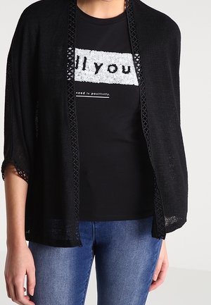 Chaqueta de punto - black