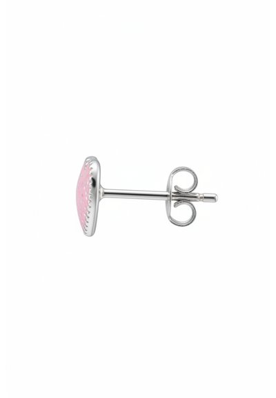 Boucles D'oreilles Hello Kitty Pour Bébé Et Enfant - Puces En Métal Doré Rhodié, Couleur Rose