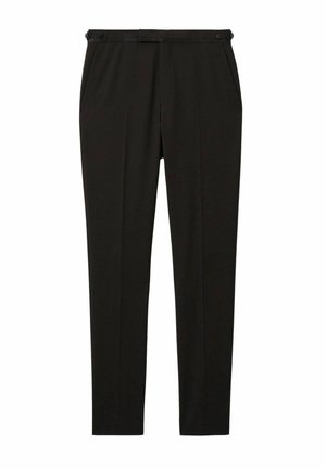 REGULAR FIT - SHADOW TUXEDO  - Oblekové nohavice - brown