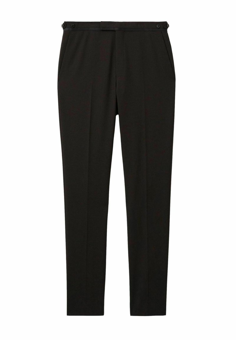 Reiss REGULAR FIT - SHADOW TUXEDO  - Pantalon - brown