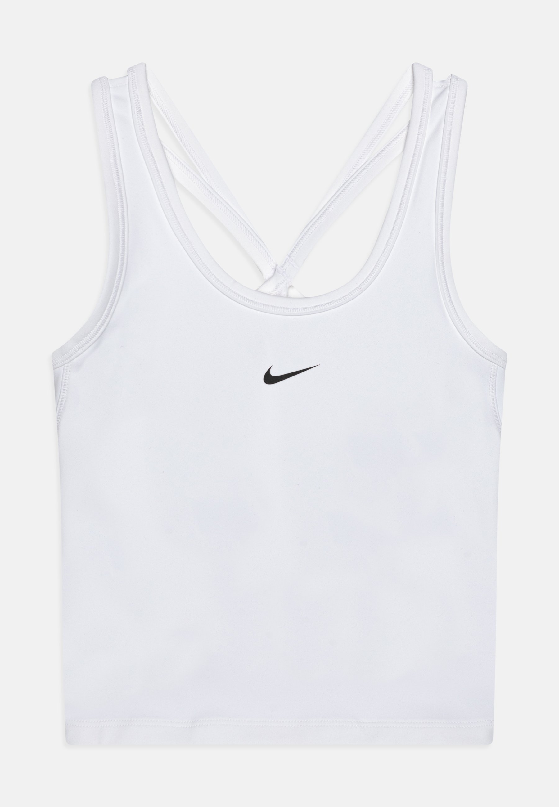 Nike Performance ONE UNISEX Top white/black/bianco Zalando