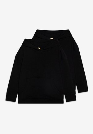 Friboo by Zalando UNISEX 2 PACK - Φούτερ με κουκούλα - black