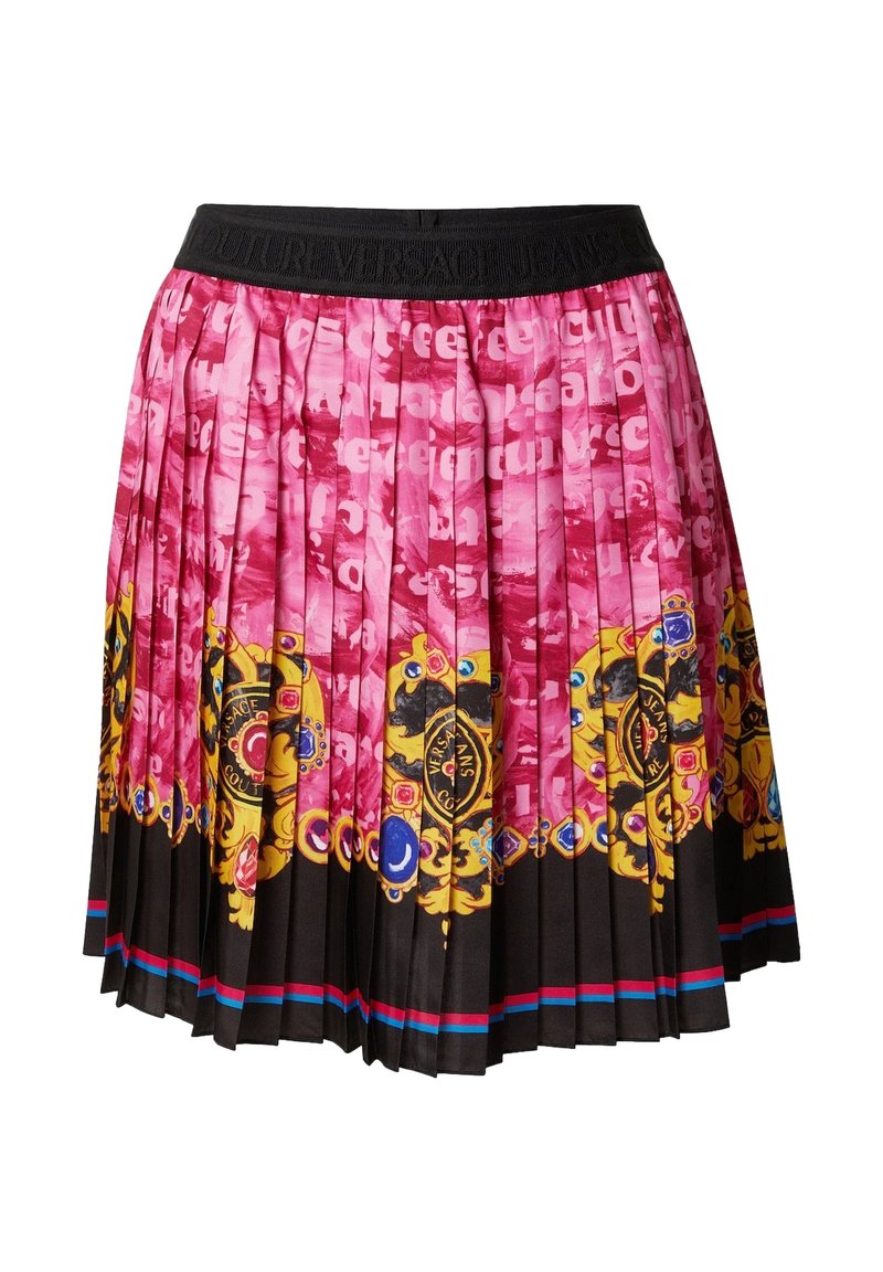 Versace Jeans Couture A-lijn rok donkerroze Versace Jeans Couture A-lijn rok donkerroze