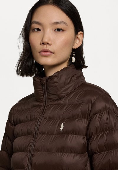 Polo Ralph Lauren WATER RESISTANT PACKABLE HOODED JACKET - Lengva striukė - nutmeg brown