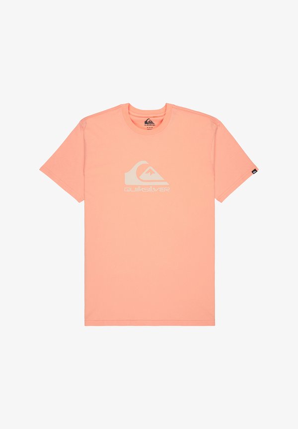 COMP LOGO - Print T-shirt - coral4