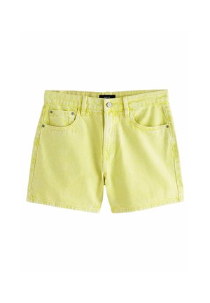 REGULAR FIT - Jeansshorts - green