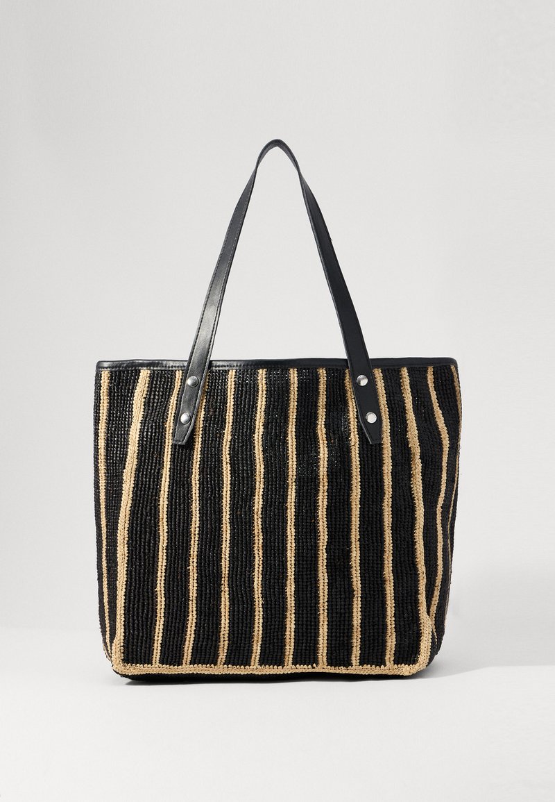 rag & bone DAILY STRAW - Shopping Bag - blkmult