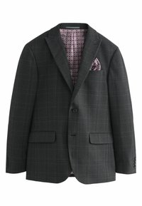 REGULAR FIT CHECK - Ülikonnapintsakud - charcoal grey