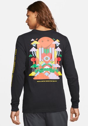 Nike Sportswear LIFESTYLE  - Long sleeved top - schwarz