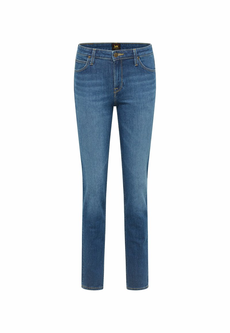 Lee Slim fit jeans lichtblauw denim