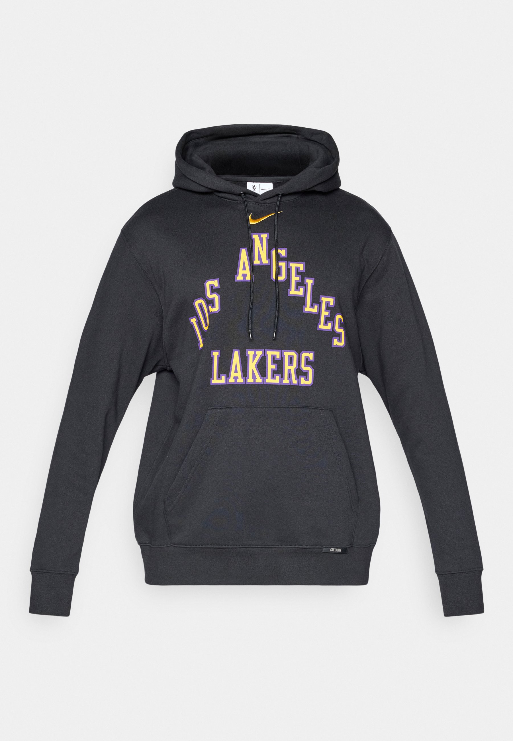 nike lakers hoodie black