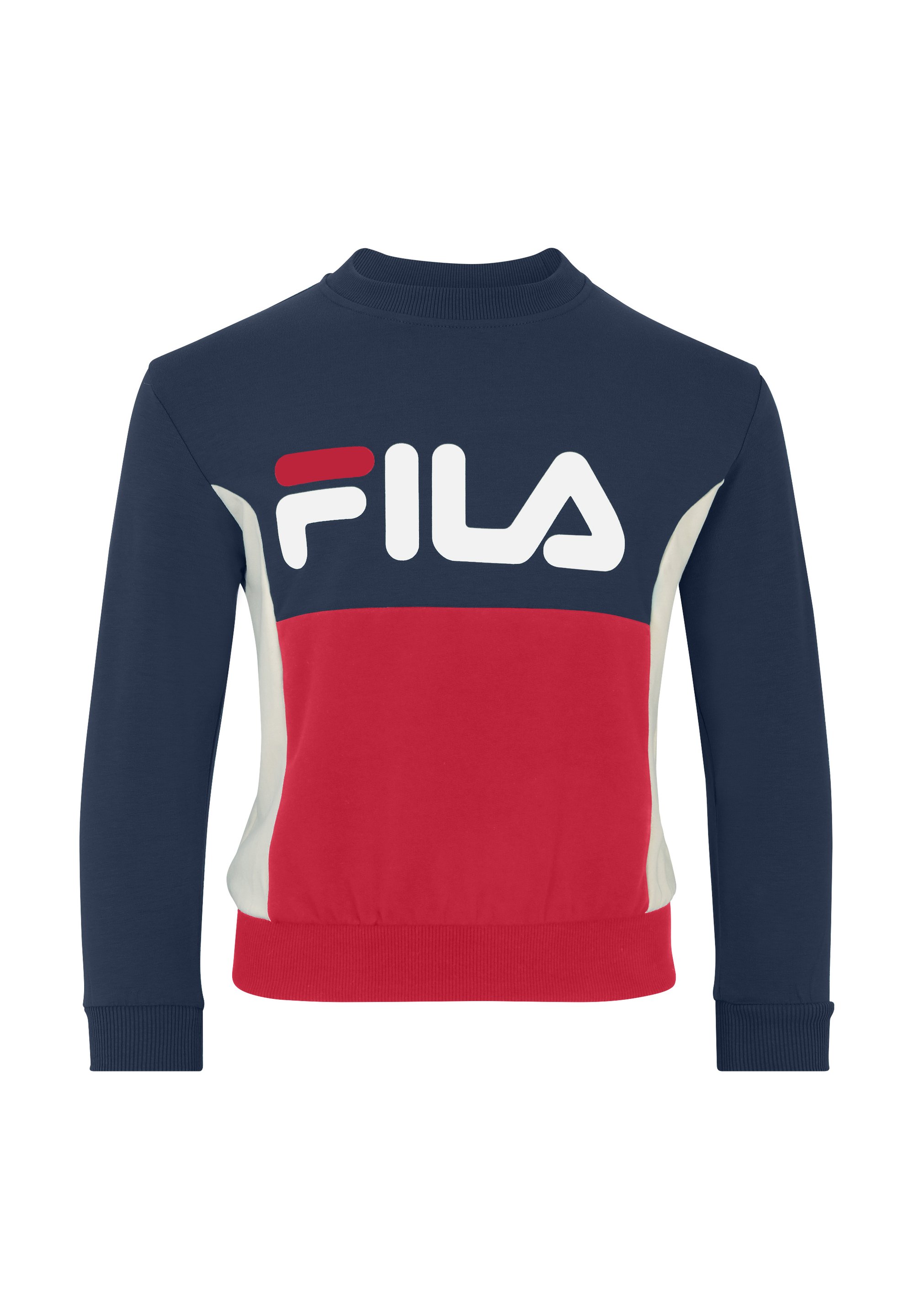 Sweat Shirt Pull Bleu Blanc Rouge Fila Pull Fila Homme Bleu Blanc