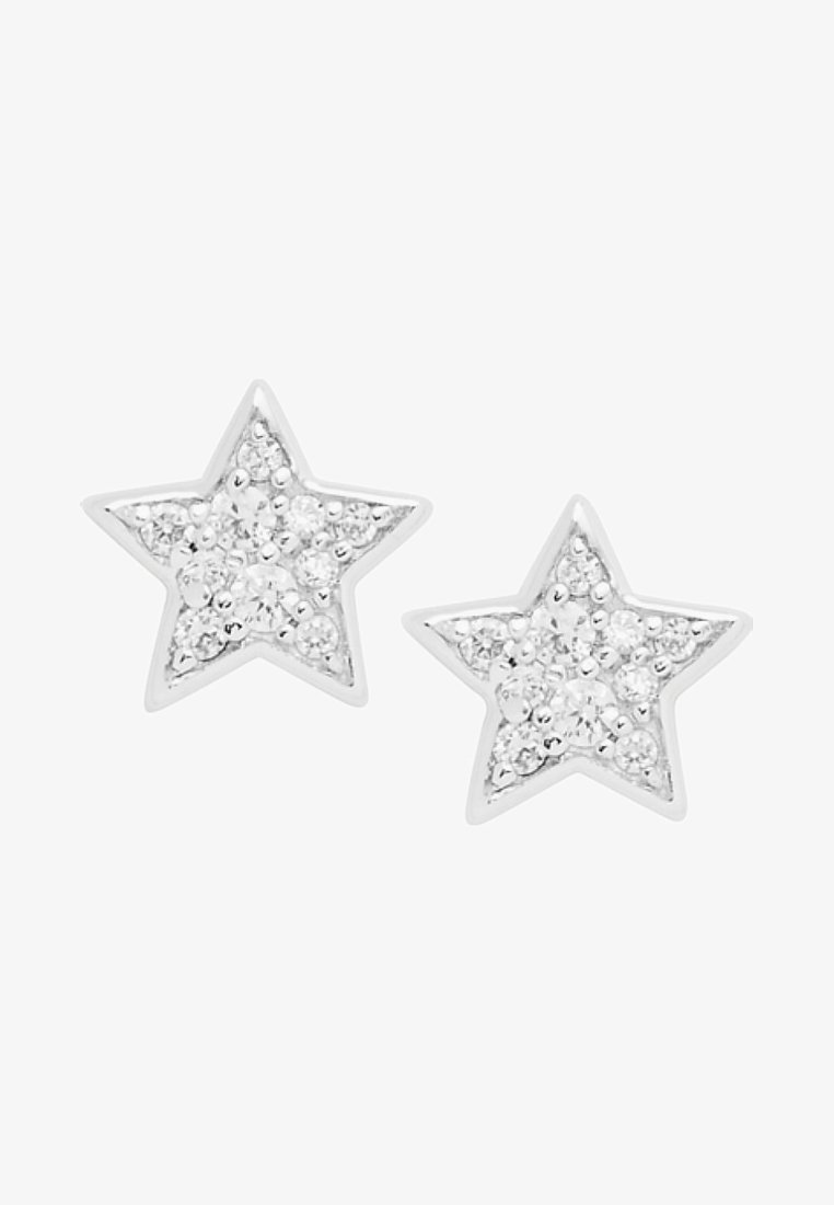 Fossil Boucles d'oreilles - silver coloured