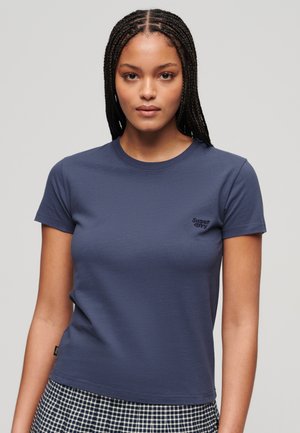 Superdry & Co, SUPERDRY ESSENTIAL LOGO 90S T-SHIRT..... - Camiseta básica - mariner navy