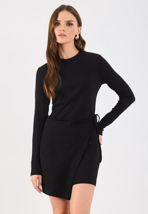 Jerseykleid - black