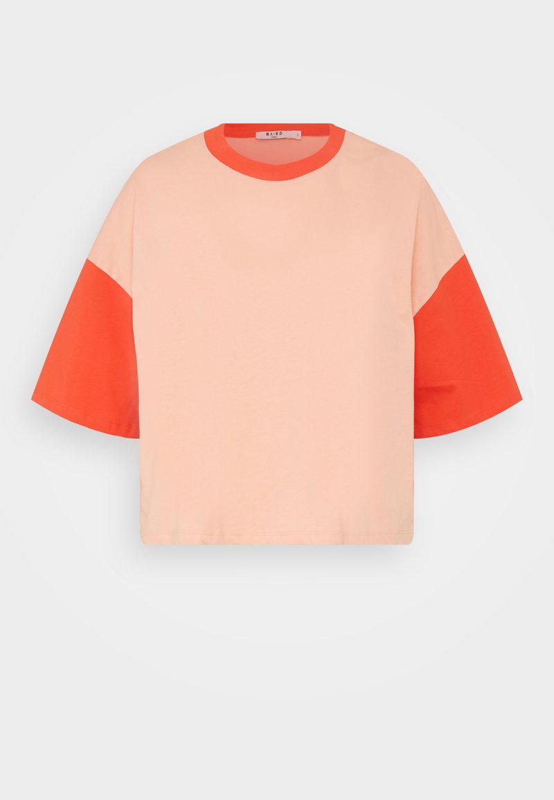 NA-KD T-shirt print koraalrood