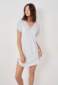 Etam JOSEPHINE - Chemise de nuit / Nuisette - light grey