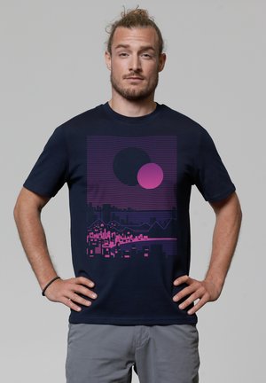T-shirt print - french navy