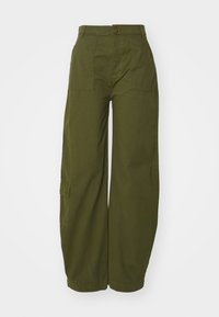 FIELD PANT - Kapsáče - dark olive