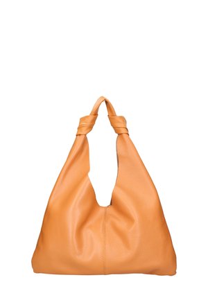 SHOULDER - Shopping bag - cognac