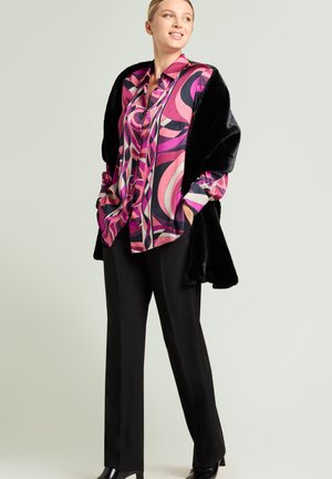 Overhemdblouse - rosa