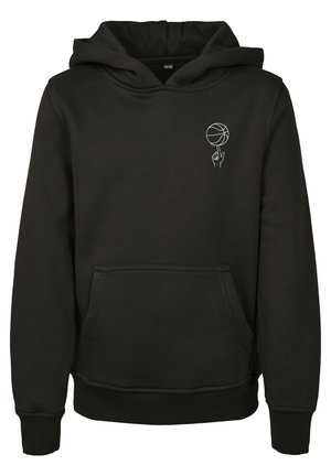 Mister Tee Felpa Con Cappuccio Unisex Bambini E Ragazzi: Nero, Taglia 164 (158/164), Moda Streetwear
