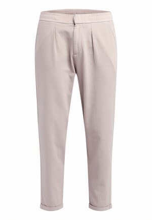 Redefined Rebel JOHNNY CROPPED SLIM FIT - Pantaloni - dove