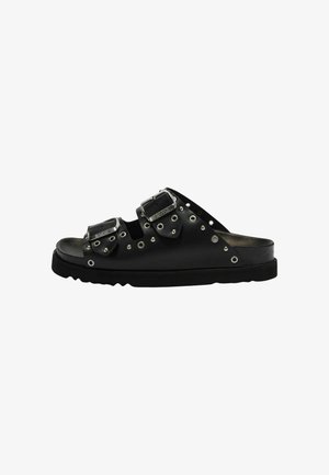 Scholl, SANDALO CIABATTA - Ciabattine - nero