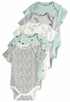 SHORT SLEEVE 5 PACK  - Bodijs - monochrome