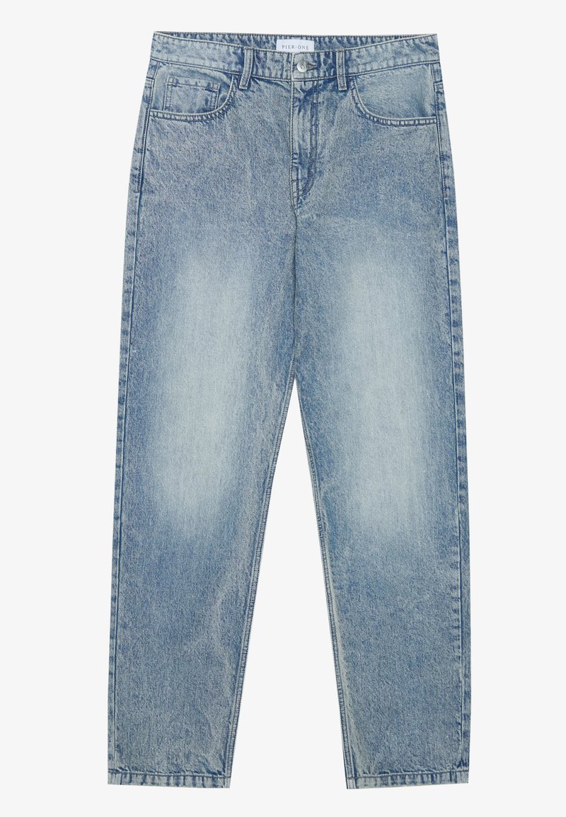 Pier One Relaxed fit jeans blauw denim/bluedenim Pier One Relaxed fit jeans blauw denim/bluedenim