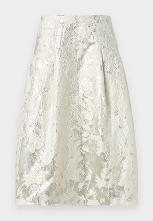 VOLUMINOUS MIDI SKIRT - A-vonalú szoknya - lurex garden