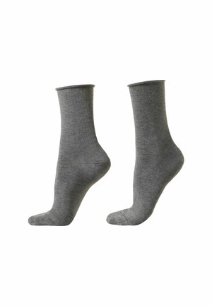 Strømper - grau grigio medio melange