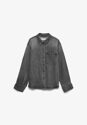Vero Moda, DENIM SHIRT AWLUCEA DENIM SHIRT - Bluza s gumbima - medium grey denim