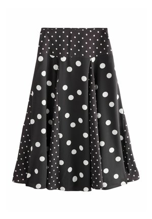 Next, REGULAR FIT - DROP WAIST MIDI SKIRT . - Maxirock - chocolate brown spliced spot