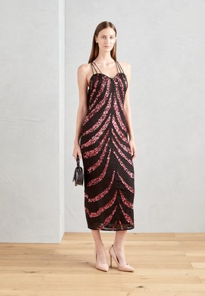 YAURA DUNSIN DRESS - Cocktail φόρεμα / Φόρεμα για πάρτι - black/red