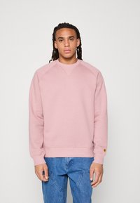 Carhartt WIP CHASE - Sweatshirt - glassy pink / gold