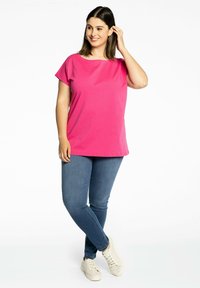 YOEK T-shirts basic - pink