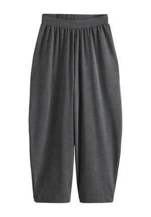 Next, REGULAR FIT - BARREL LEG TROUSERS - Stoffhose - charcoal grey