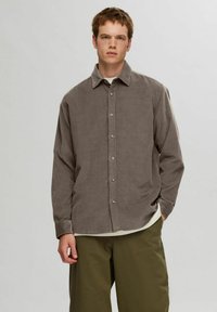 Selected Homme SLHREGOWEN SHIRT - Overhemd - morel