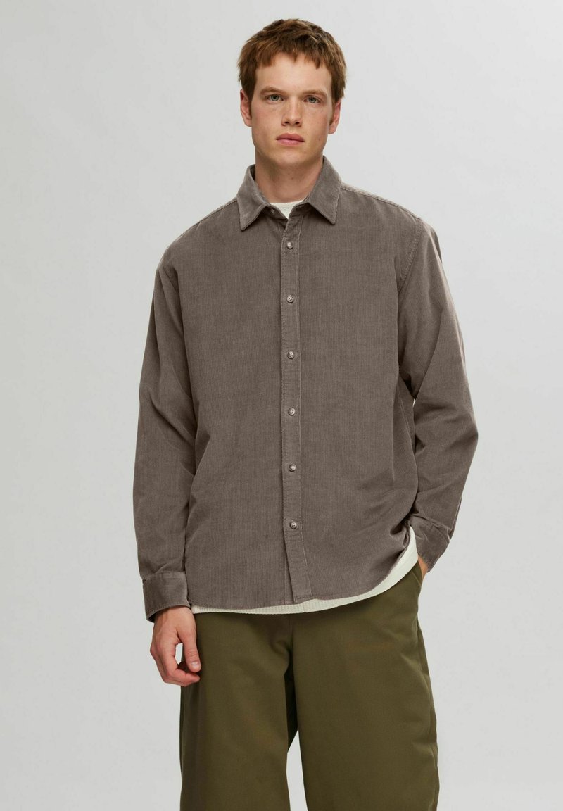 Selected Homme SLHREGOWEN SHIRT - Overhemd - morel