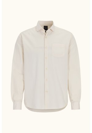 Oscar Jacobson, REG FIT WIDE SPREAD C GD - Skjorter - ecru/white