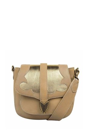 Cowboysbag WEBBERVILLLE LEREN - Borsa a tracolla - gold