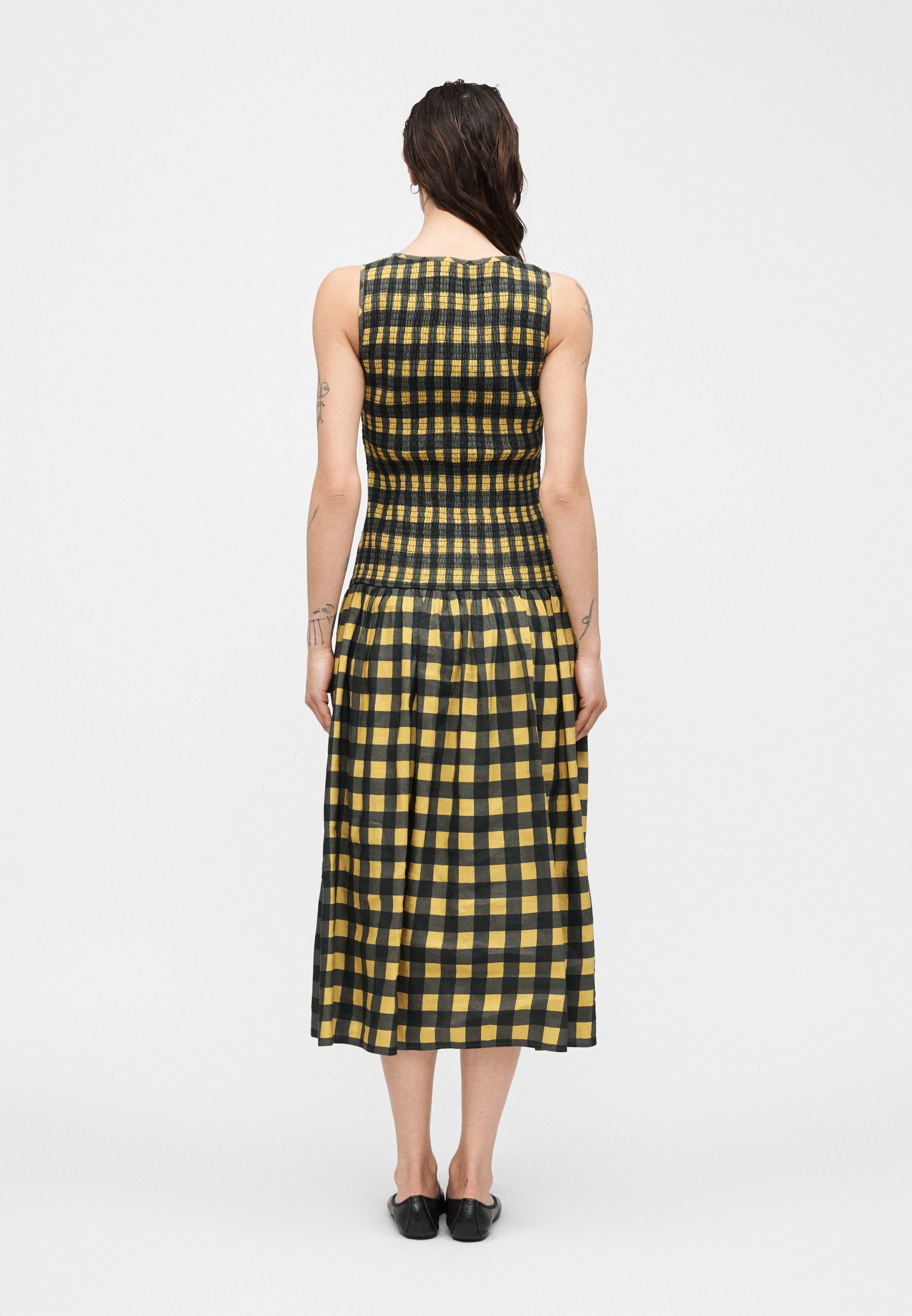 Maisonêtre ADELA DRESS - Day dress - amber haze/black/black