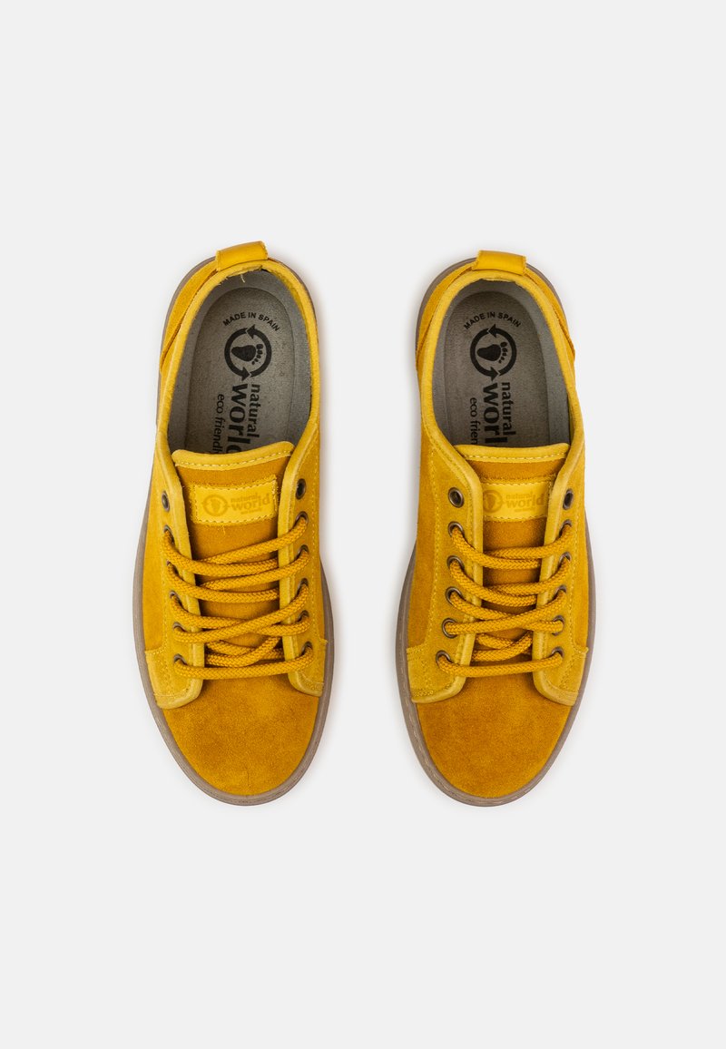 Damen Sneaker low | Natural World FUJI Sneaker low curry/ocker - JO36668 Damen Sneaker low | Natural World FUJI Sneaker low curry/ocker - JO36668